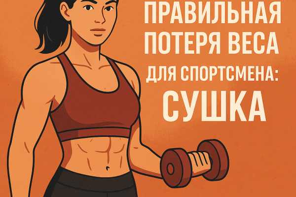 Правильная потеря веса для спортсмена: сушка